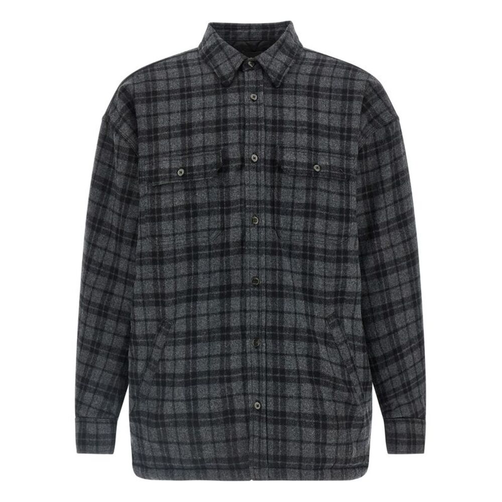 Willy Chavarria Men Padded Overshirt